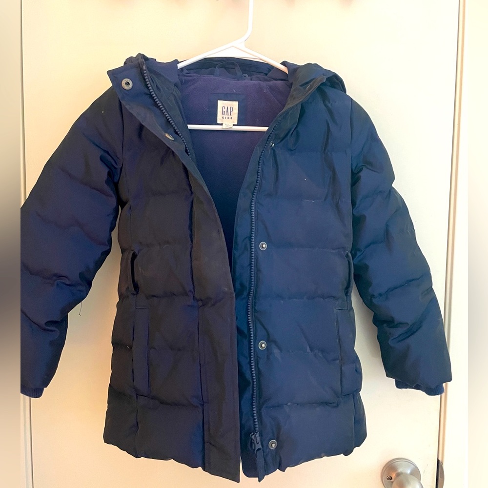GAP Kids Sherpa/fleece-Lined Puffer Jacket